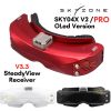 0632ec38af5581db9442d02be3171990.jpeg Skyzone 04X V2/PRO 5.8GHz OLED FOV 46/52 Degree V3.3 Steadyview Receiver Video FPV Goggles For RC Drones SKY04X
