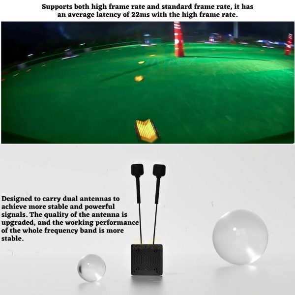 Caddx Walksnail Avatar HD V2 Camera / VTX V2 (Dual Antennas Version) Kit 32G WN-Avatar V2-DUAL