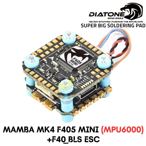 596137ee1af6e065a5fd905e1e46dd19.jpeg Diatone MAMBA (20×20) MK4 F405 MINI (MPU6000)+F40_ BLS MINI ESC 4-6S Blheli_S Dshot300/600 Stack M-61218