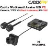 Caddx Walksnail Avatar HD V2 Camera / VTX V2 (Dual Antennas Version) Kit 32G WN-Avatar V2-DUAL