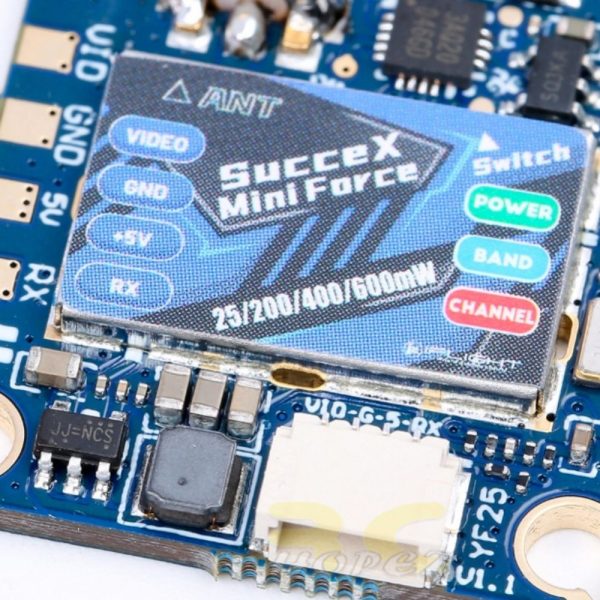 cf9b4d9e42b091dd7dbcac52c2ab1840.jpeg iFlight SucceX Mini Force 5.8GHz 600mW Adjustable VTX with MMCX to SMA Female Adapter Cable SX9006-VTX