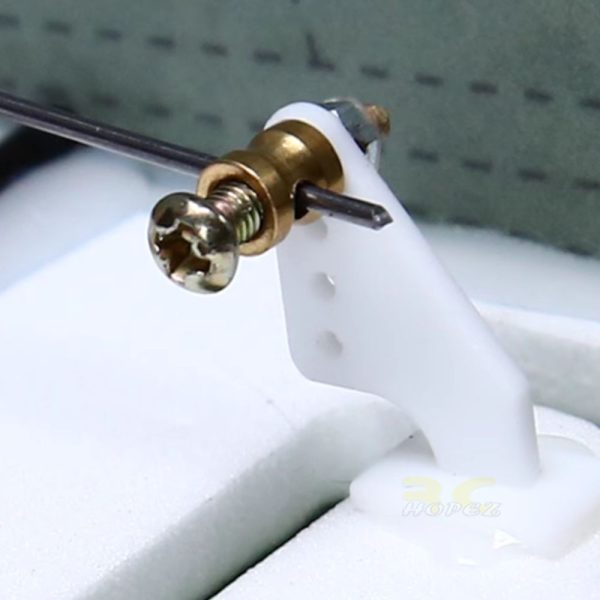 Nylon Control Horn and Clevis For RC Fixed Wing Airplane (5Set/Pack) HR1806