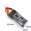3de9938bf8fc7dc7573d8cf05ba89532.jpeg Alienmodel 3S HV 11.4V 750mAh 120C Lipo Battery with XT30 Plug AL750/120-3SL