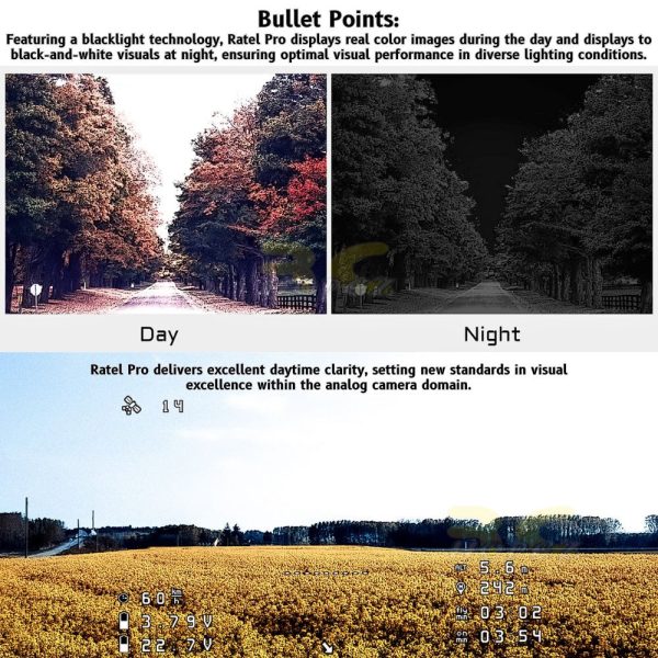 5045bff9a7f1f8ee467a517a942e2b16.jpeg CaddxFPV Ratel Pro 1500TVL 16:9/4:3 NTSC/Pal Super WDR FOV125 19X19mm Camera for Day and Night FPV Drone WN-Ratel Pro