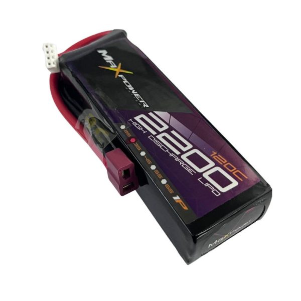 Maxpower Graphene Lipo 2200mAh 3S 11.1V 120C MP2120-3G