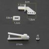 Nylon Control Horn and Clevis For RC Fixed Wing Airplane (5Set/Pack) HR1806