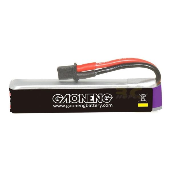 172a2ee40dbf5d5997e4d85de683b8af.jpeg Gaoneng GNB 3.8HV 300mAh 60C 1S Lipo Battery with A30 Connector (compatible with BT2.0 connector) GNB300/60-1SA