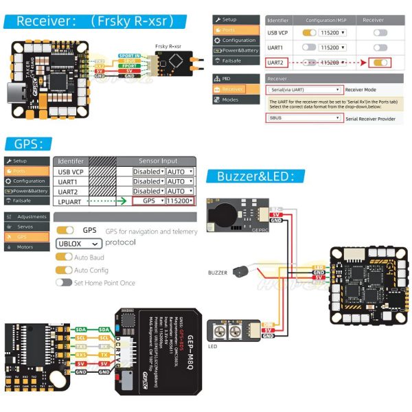 3732e0661a20fe0a6a41807778592f52.jpeg GEPRC TAKER G4 45A AIO 2-6S G4 FC 45A 4in1 ESC 25.5x25.5mm for Cinebot25 and Tern-LR40 FPV Racing Drone GEP-G4-45