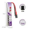 403781294befcf755a44337b0b90f9cc.jpeg Gaoneng GNB 3.8HV 300mAh 60C 1S Lipo Battery with A30 Connector (compatible with BT2.0 connector) GNB300/60-1SA