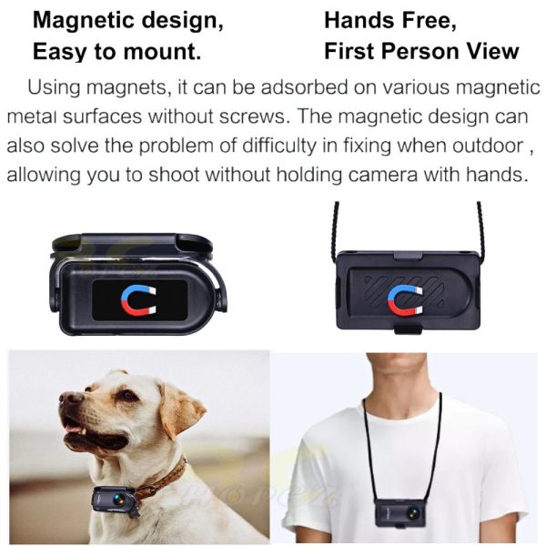 65a19f31ee7403249573f851e3674eac-1.jpeg Hawkeye 4K Thumb 2 Action Camera 12MP 4K FOV 170 Degree 34.5g Support Gyroflow WiFi Magnetic Camera for FPV Drone XJ556