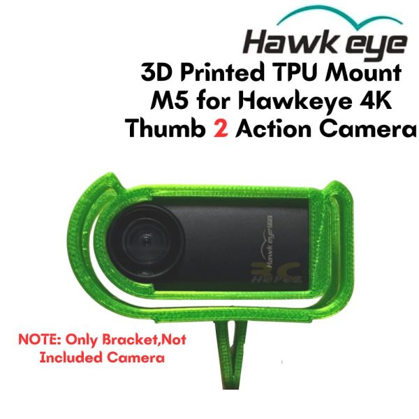 9ad95e1e0591d47cb72c828ac9393b1d.jpeg 3D Printed TPU Mount M5 for Hawkeye 4K Thumb 2 Action Camera Horizontal Gopro Mount For FPV Racing Drone XJ558