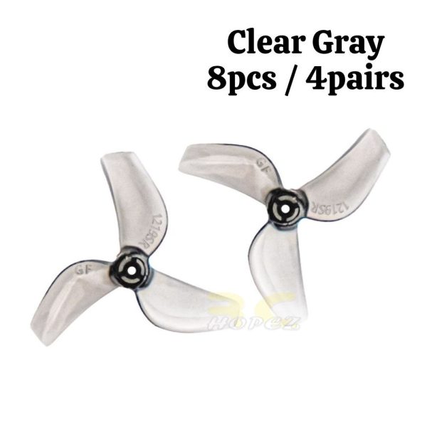 a32544c500c8d67aa29882624e6e2791.jpeg Gemfan 1219S 1.2×1.9×3 31mm 1.0mm Hole 3-blade Propeller (4 pairs/8pcs) Gem1219S