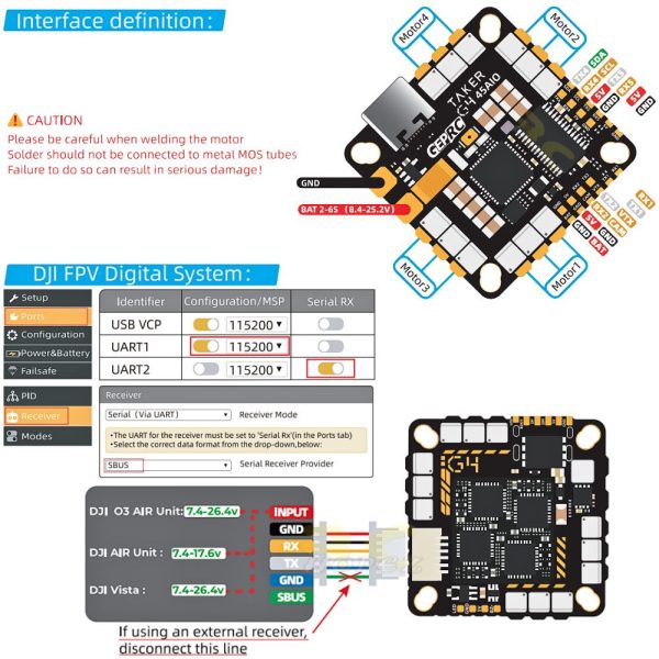 b1f1ee21878c5d9db2d3283c39feba43.jpeg GEPRC TAKER G4 45A AIO 2-6S G4 FC 45A 4in1 ESC 25.5x25.5mm for Cinebot25 and Tern-LR40 FPV Racing Drone GEP-G4-45