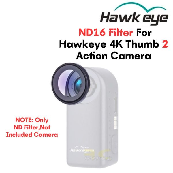 ND16 Filter Replacement Part For Hawkeye 4K Thumb 2 Action Camera XJ557
