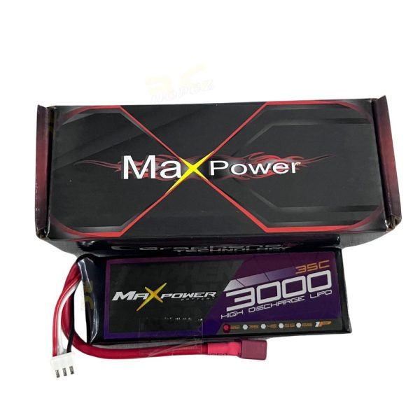 0da7965b46d009cc6ab88a8dbedb1f75.jpeg Maxpower Graphene Lipo 3000mAh 2S 7.4V 35C MP3035-2G
