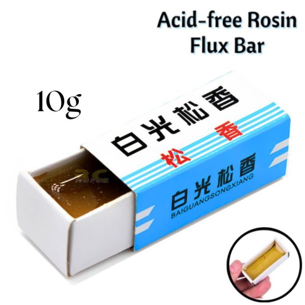 Acid-free Rosin Flux Bar Soldering Station Solder Gun Iron Handle Tip Residuce Paste Cleaner Welding BG-Flux