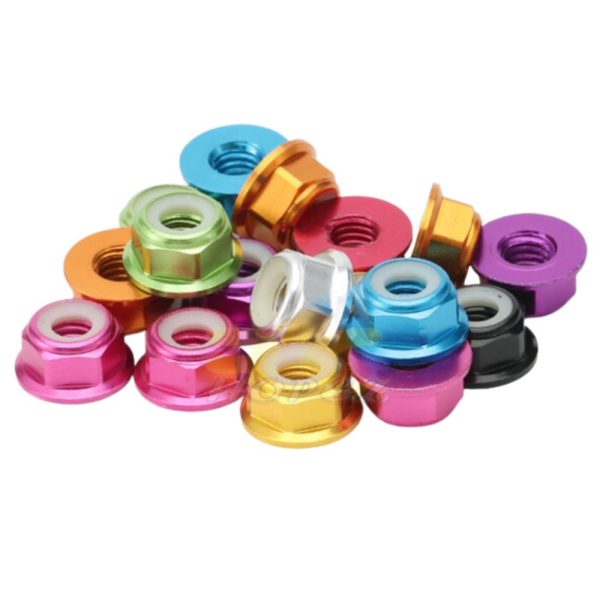 M5 Flange Nuts 2204/2205 Motor Use (2Pc CW) Thread Self-lock Antiskid Nuts XJ305-N