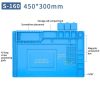 Silicone Pad S140/150/160/170/A500 Soldering Magnetic Heat-Resistant Station Mat for Soldering Repair Station BG-Pad