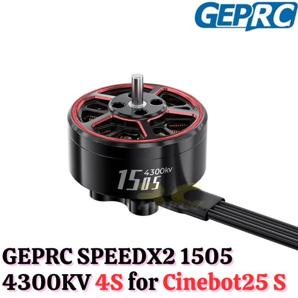 546d3d8802f19f4aa1cdd26fa4de98e6.jpeg GEPRC SPEEDX2 1505 4300KV 4S 1.5mm Shaft Brushless Motor for Cinebot25 S RC Drone GR1505-43