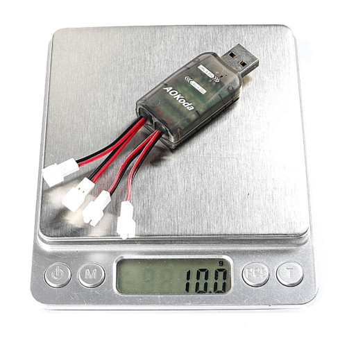67496cd35f0420daeb0fb473df7a0004.jpeg AOKoda CX405 4CH Micro USB Battery Charger Voltage 4.20V / 4.35V For 1S Lipo and LiHV Battery