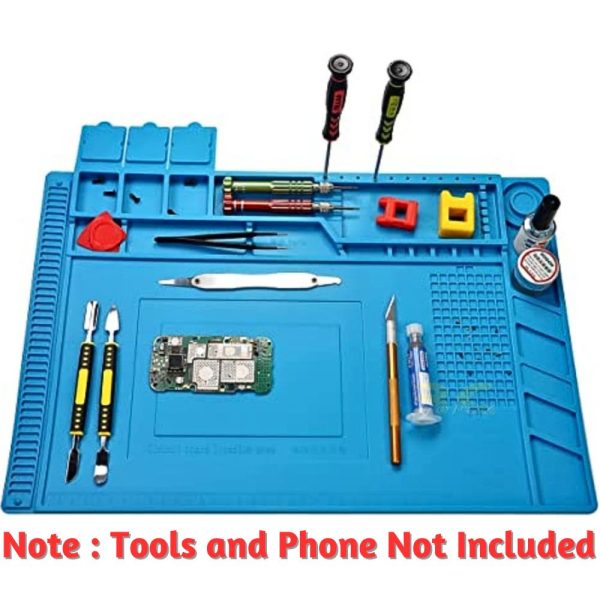 Silicone Pad S140/150/160/170/A500 Soldering Magnetic Heat-Resistant Station Mat for Soldering Repair Station BG-Pad