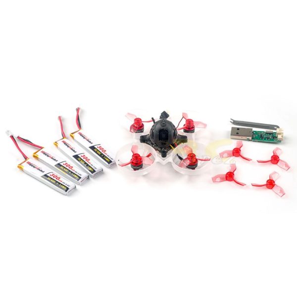 Happymodel Mobula6 20g 65mm Crazybee F4 Lite 1S Whoop BNF w/Runcam Nano 3 Cam Regular 19000KV / Race 25000KV Frsky HP006