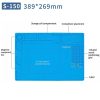 Silicone Pad S140/150/160/170/A500 Soldering Magnetic Heat-Resistant Station Mat for Soldering Repair Station BG-Pad