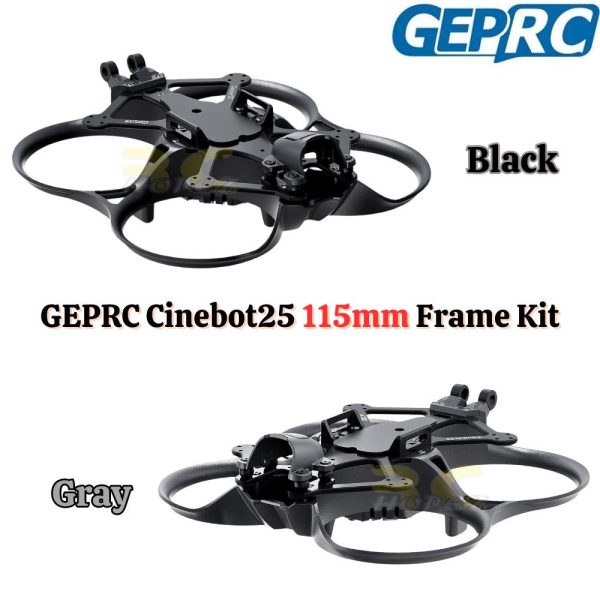 e76b7516e47d3ed6fd6fe0bbc766e5d0.jpeg GEPRC Cinebot25 Frame Kit GEP-CT25 115mm 2.5Inch Compatible Analog/HD GEP-CT25 Frame