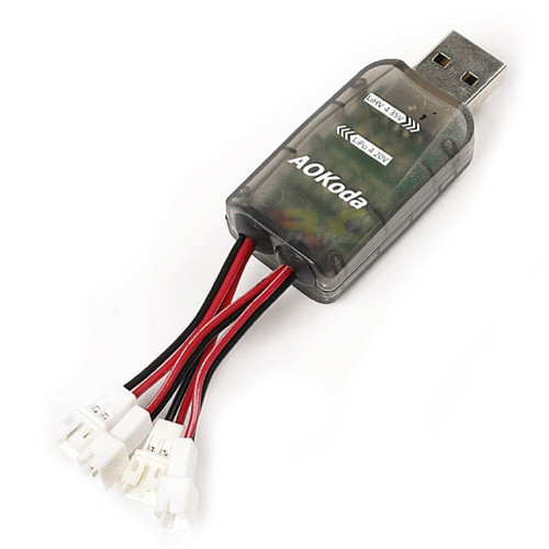 ec1baa799df61f2d10d8571b6e2552c2.jpeg AOKoda CX405 4CH Micro USB Battery Charger Voltage 4.20V / 4.35V For 1S Lipo and LiHV Battery