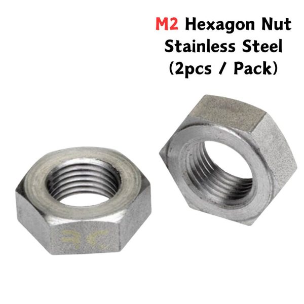 ec962fdeec8e7e142ef11eb3837dbcc3.jpeg M2 Hexagon Nut Stainless Steel 2 PCS LM2