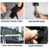 15m Heat-resistant Adhesive Cloth Automotive Wiring Harness Wire Tape Car Heat Sound Isolation Soundproof For RC BG-Tape