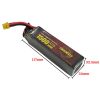 BEAT 22.2V 1500mAh 45C 6S LiPo Battery With XT60 Plug for Goblin 380/GAUI X3/Align 450L RC Helicopter BT1500/45-6S