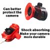 3D Printed TPU Hawkeye 4K Thumb Horizontal & Vertical Anti Jello Gopro Mount M3 M5 For FPV Racing Drone (Optional) XJ559