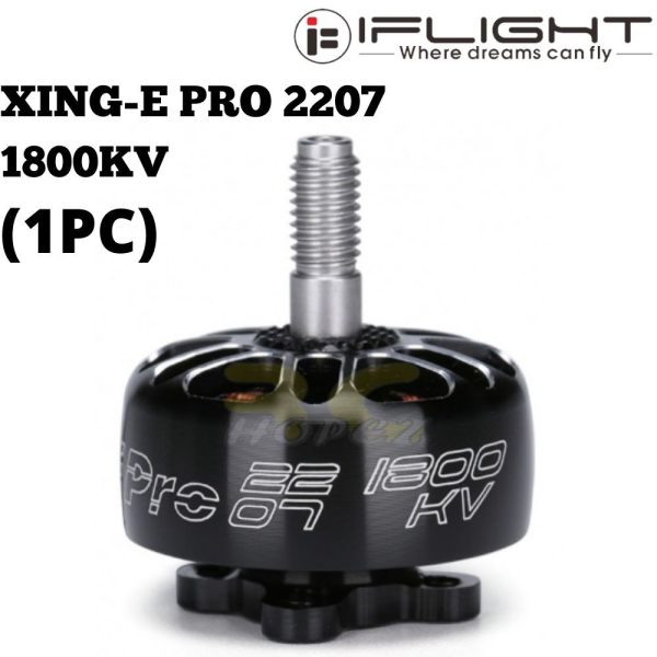 iFlight XING-E PRO 2207 1800KV 3-6S FPV NextGen Brushless Motor for FPV Racing Drone ECO2207-18(1PC)