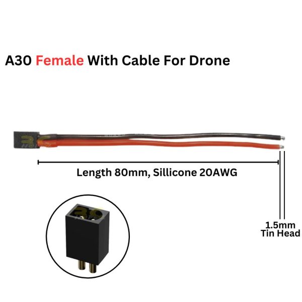 fd4e8fe766889b798b2ee1b502b1157f.jpeg A30 converter to PH2.0 Connectors Gaoneng GNB A30 for FPV Whoops Quads Batteries GNB-A30