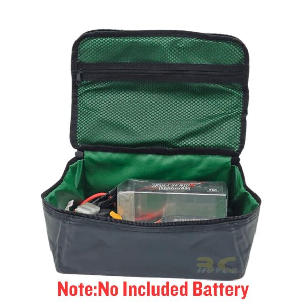 4d515be88acb41c762e0677f820a40ef.jpeg iFlight Lipo Safe Bag Double Zipper FireProof ExplosionProof for Lipo Battery Charge and Storage L240xH70xW170mm MX-Bag