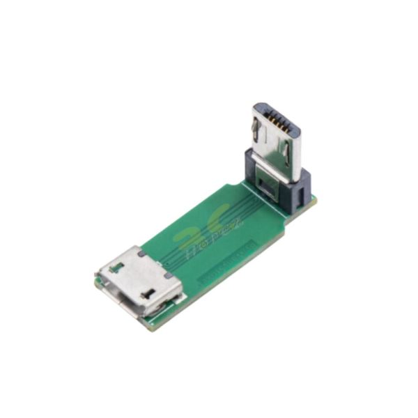 iFlight Micro USB Adapter 90 Degrees L-shaped Right Angle Board Adjustment Extension Board for FPV Drone (1PC) MX6559