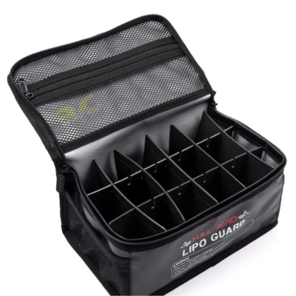 36121d869d9805c32b041fc683aa999d.jpeg iFlight Lipo Safe Bag Double Zipper FireProof ExplosionProof for Lipo Battery Charge and Storage L255xH115xW170mm MX-Full Send