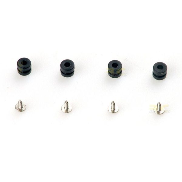 7b11eb427e25fa408dfe53bdc2c51684.jpeg Happymodel Mobula6 2024 ELRS Flight Controller Spare Parts Rubber Damping Balls with M1.2x4mm Screws HP213-8