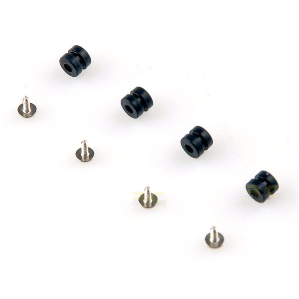 b94f3defff24ba669a28d00aec81c6df.jpeg Happymodel Mobula6 2024 ELRS Flight Controller Spare Parts Rubber Damping Balls with M1.2x4mm Screws HP213-8