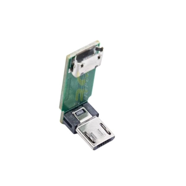 iFlight Micro USB Adapter 90 Degrees L-shaped Right Angle Board Adjustment Extension Board for FPV Drone (1PC) MX6559