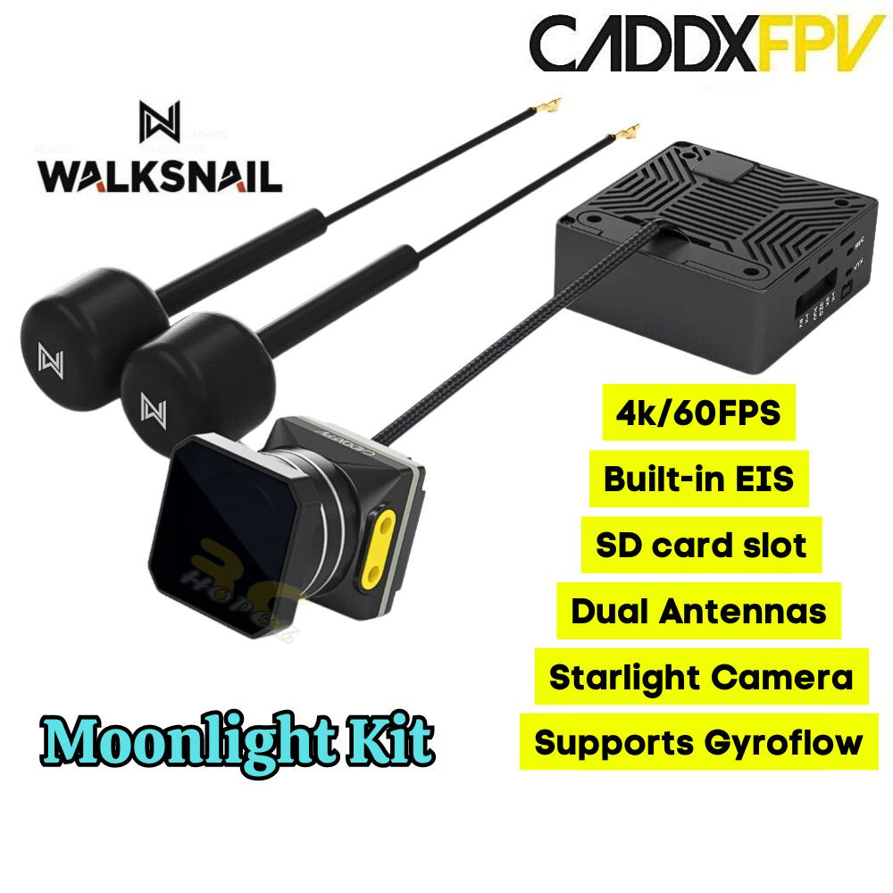 ホビーラジコン Walksnail Moonlight 4k cinewhoop U99 Walksnail Moonlight Kit – CADDX FPV