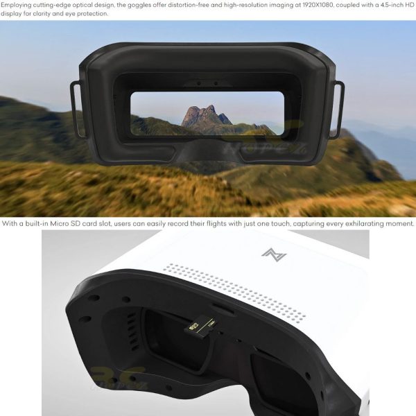 4043bbf2dba582c626d689efc2a12ba3.jpeg Walksnail Avatar HD Goggles L 1080P 9-Axis Gyroscope Support Head Tracker for FPV Car Drone Airplane WN02-FP004