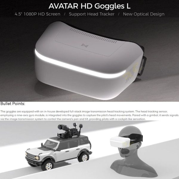 507dd1dddbcf98d2b913ab17f8218191.jpeg Walksnail Avatar HD Goggles L 1080P 9-Axis Gyroscope Support Head Tracker for FPV Car Drone Airplane WN02-FP004