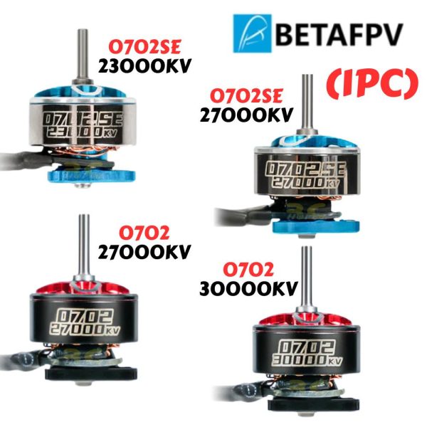 BetaFPV 0702/0702SE 23000KV/27000KV/30000KV (Option) 1S 1mm Shalf Brushless Motor Compatible 65mm Whoop BT0702N