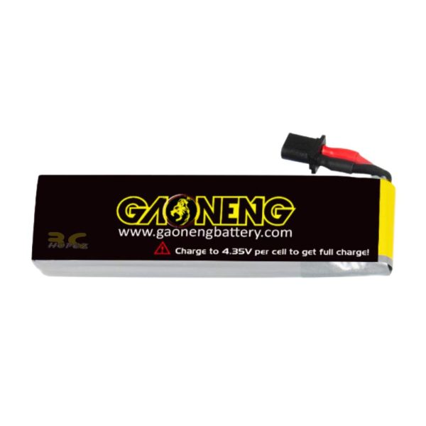 Gaoneng GNB 3.8HV 530mAh 90C 1S Lipo Battery with A30 Connector (compatible with BT2.0 connector) GNB530/90-1SA