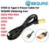 XT60 to Type-C Power Cable for SEQURE Soldering Iron S20/S60/S60P/S99/SI012/SI012 PRO/SI012 PRO MAX SQ-XT60