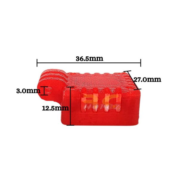 3D Print TPU Caddx Walksnail VRX Holder Fixed Bracket for Skyzone 02/03/04L/04O PRO/04X PRO Goggles 4g Only XJ562