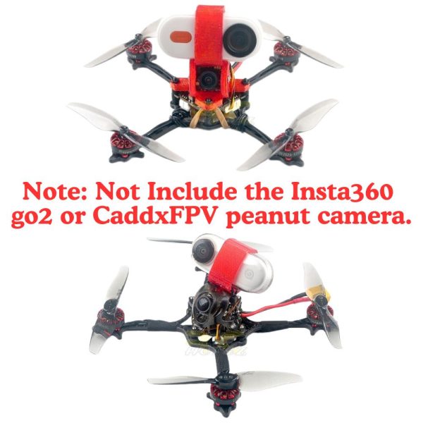 Happymodel Crux3 115mm 1-2S CrazybeeX V2.2 4In1 AIO w/Caddx ANT 1200tvl 3 Inch Toothpick FPV Racing Drone Crux3-Flysky