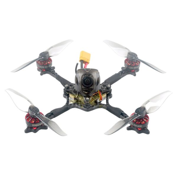 Happymodel Crux3 115mm 1-2S CrazybeeX V2.2 4In1 AIO w/Caddx ANT 1200tvl 3 Inch Toothpick FPV Racing Drone Crux3-Flysky